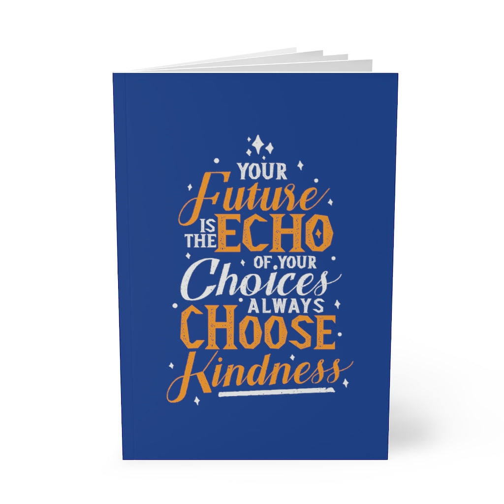 EchoVerse Softcover Notebook, A5 (Blue)