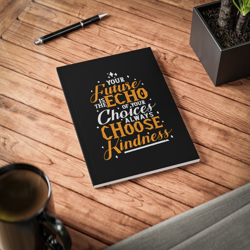 EchoVerse Softcover Notebook, A5