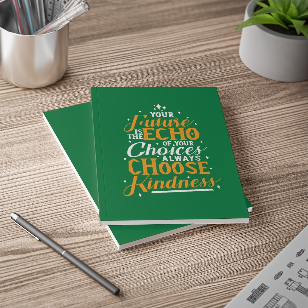 EchoVerse Softcover Notebook, A5 (Green)