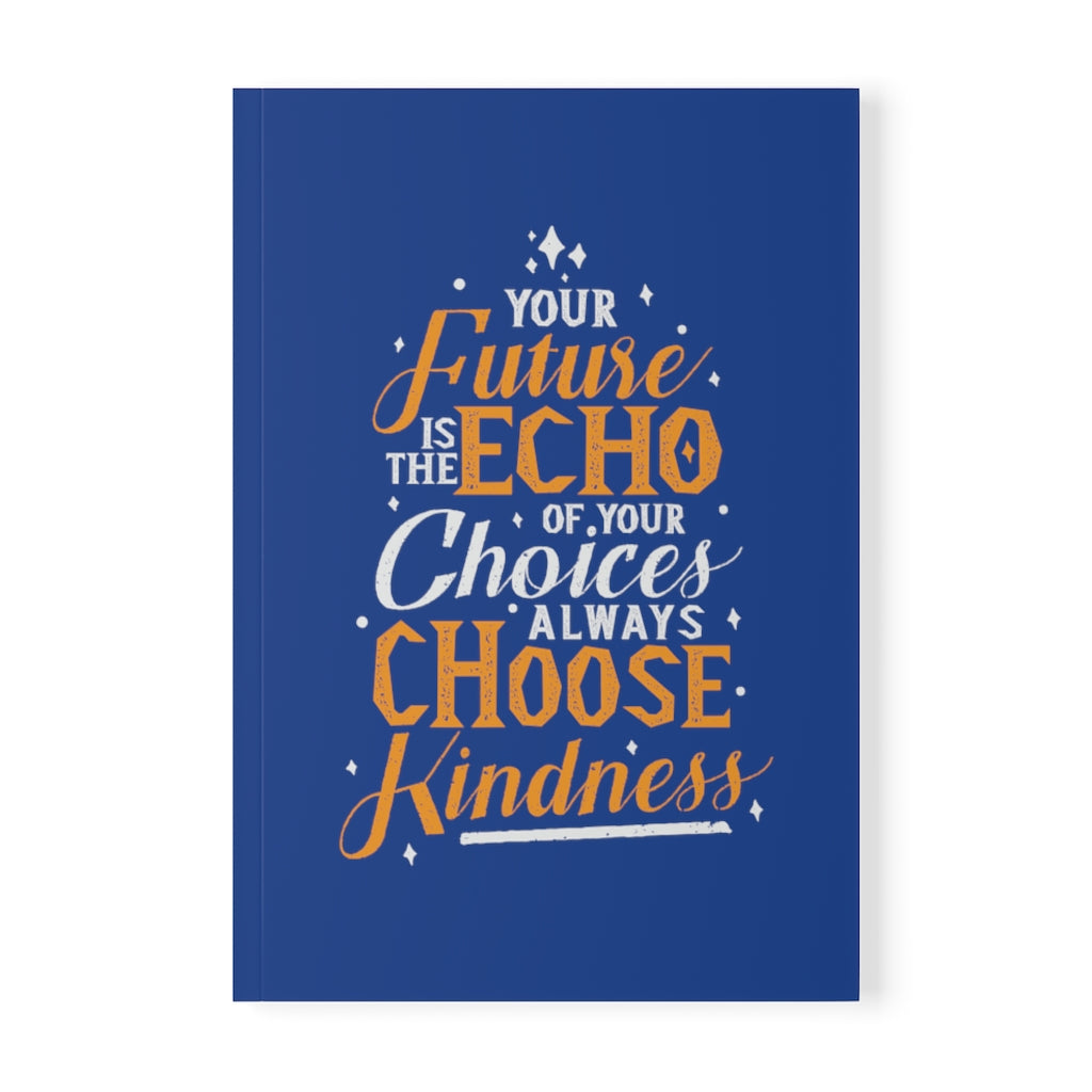 EchoVerse Softcover Notebook, A5 (Blue)