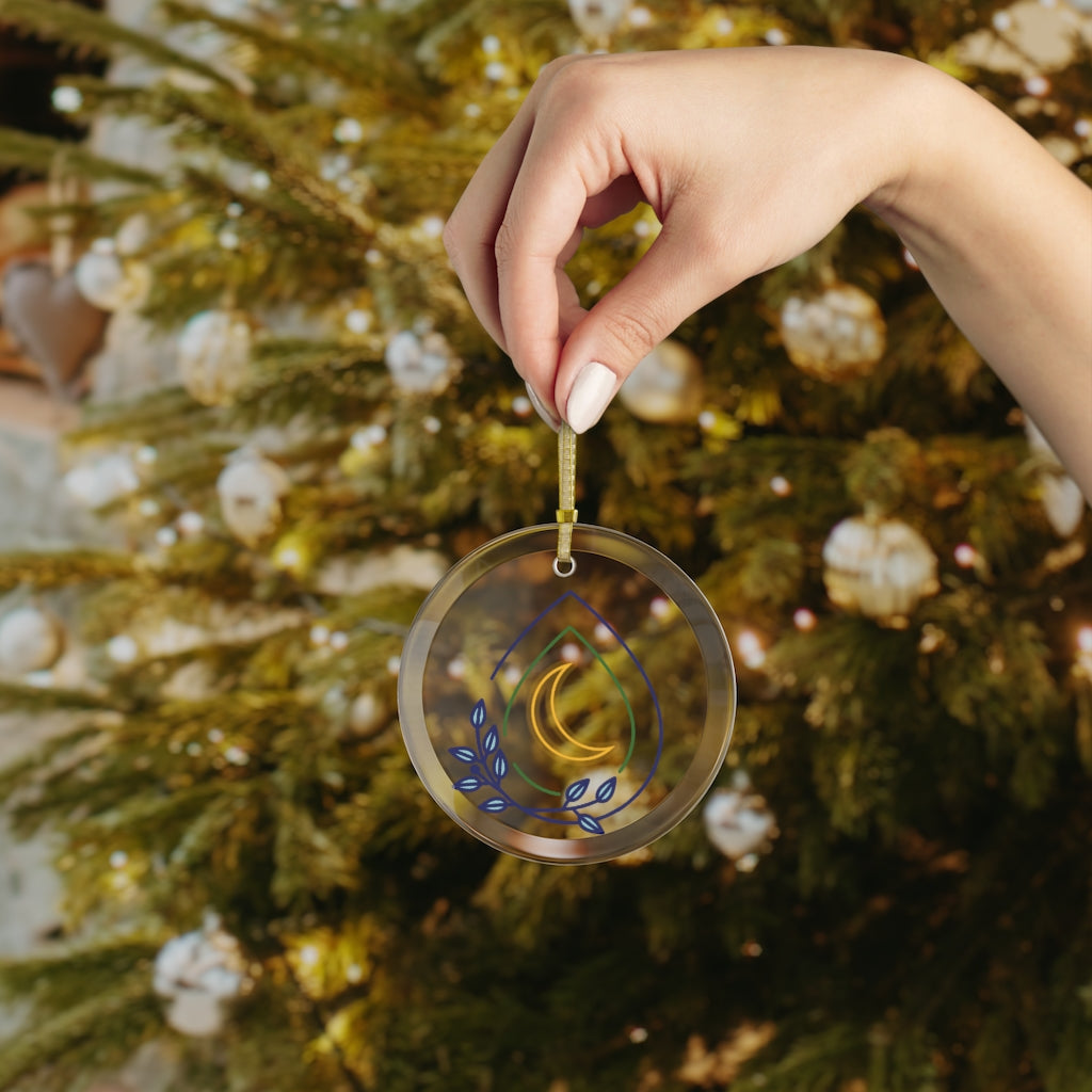 Essence of a Witch Glass Ornament
