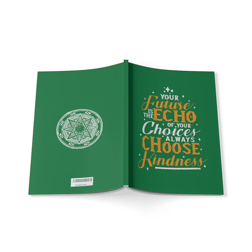 EchoVerse Softcover Notebook, A5 (Green)
