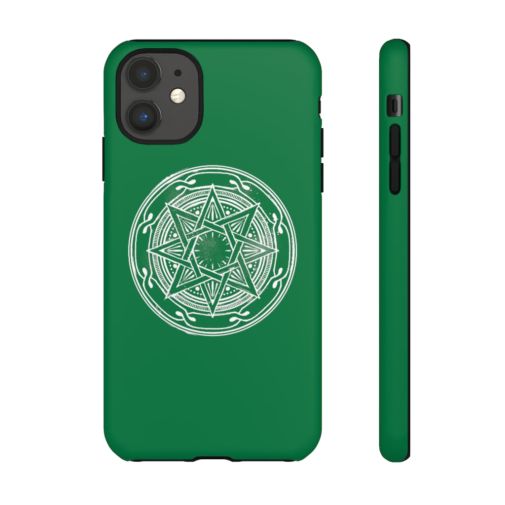 Tough Cases With Octagram (Green)