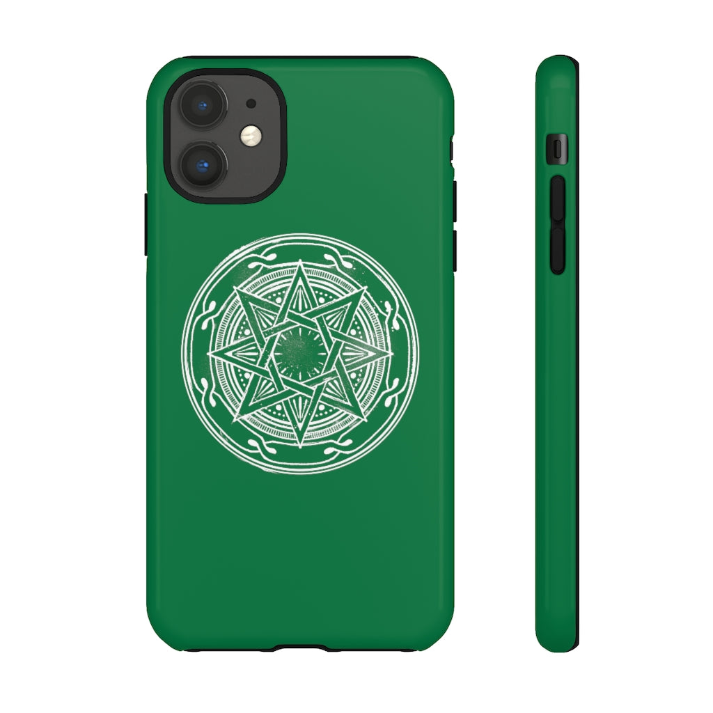 Tough Cases With Octagram (Green)