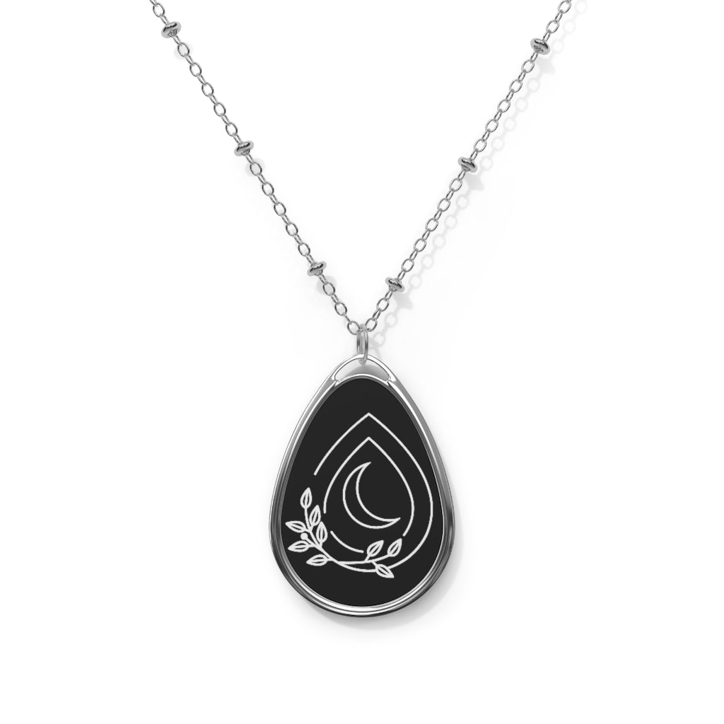 Essence of a Witch Necklace (black and white)