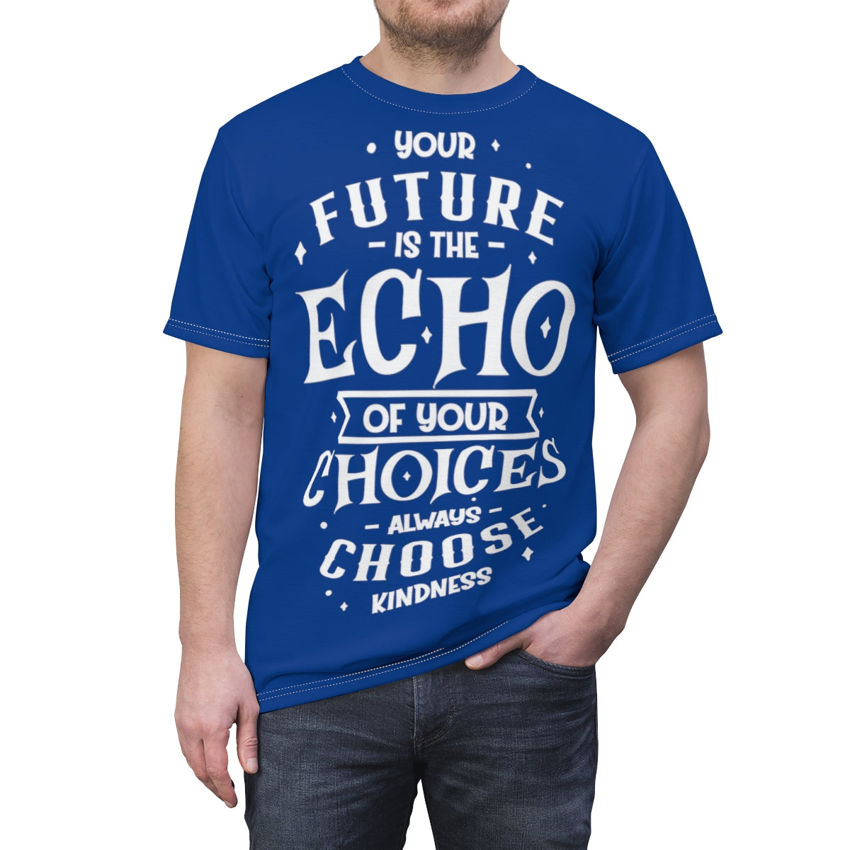Unisex EchoVerse T-Shirt (Blue)