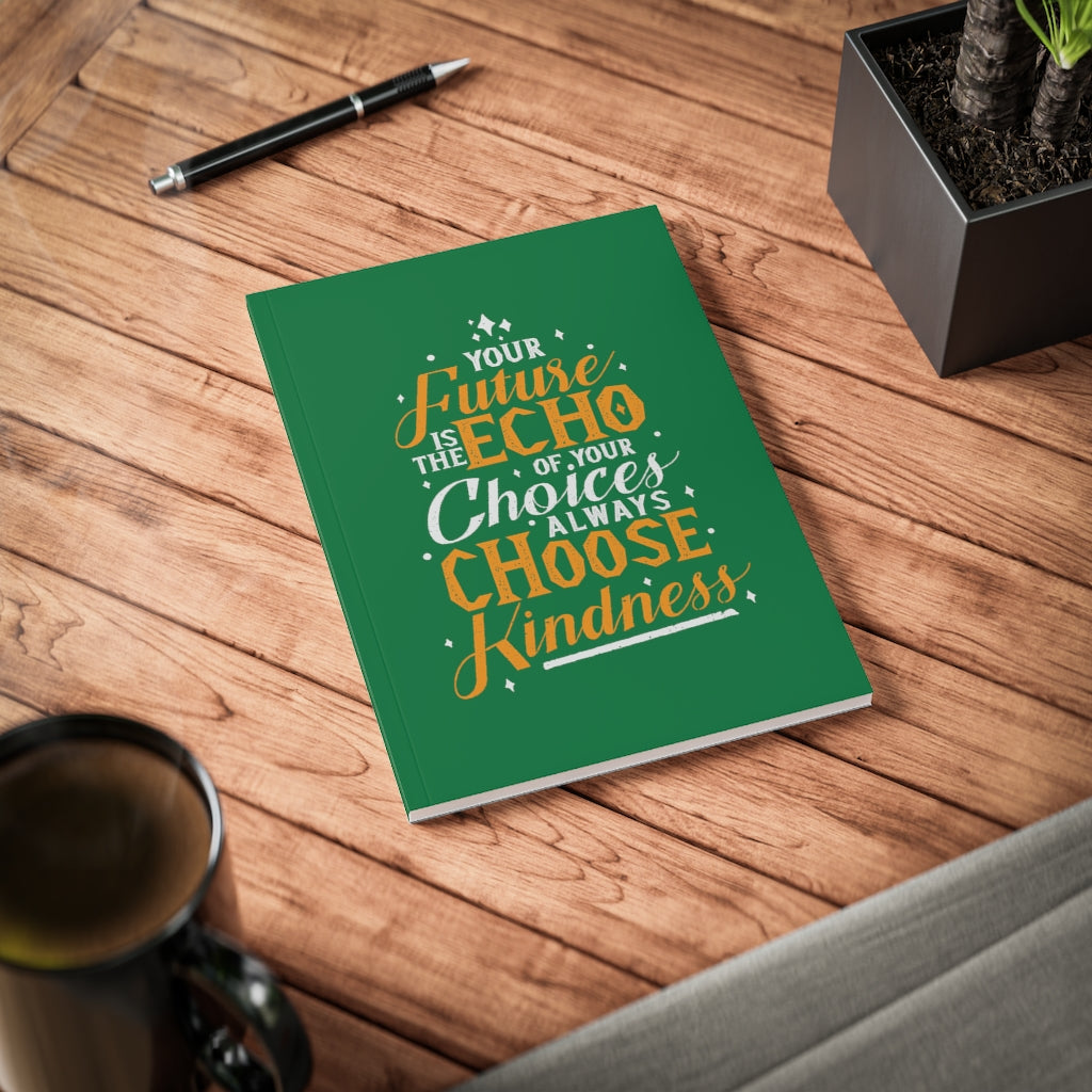 EchoVerse Softcover Notebook, A5 (Green)