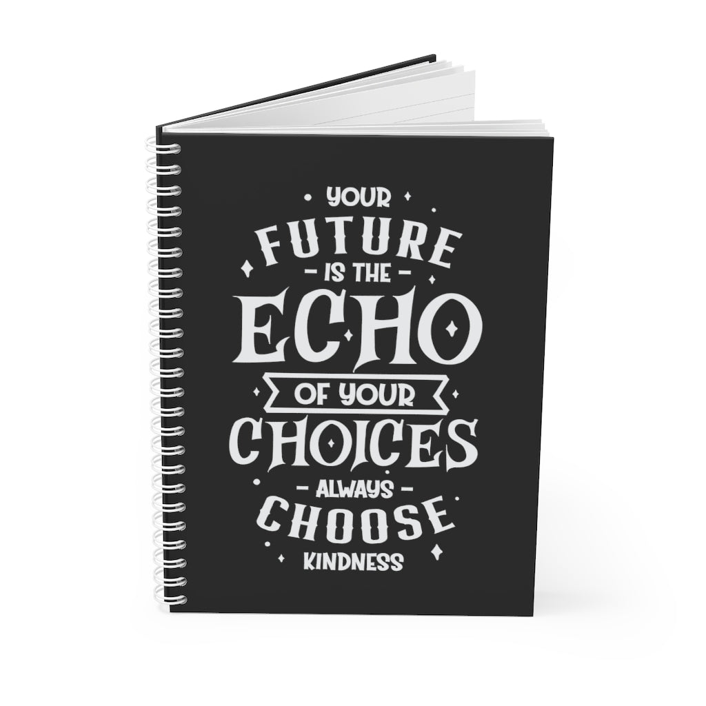 EchoVerse Spiral Notebook (Black)