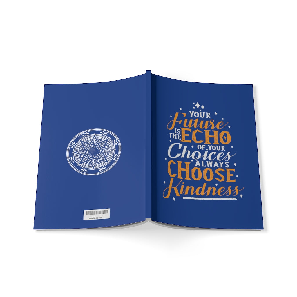 EchoVerse Softcover Notebook, A5 (Blue)