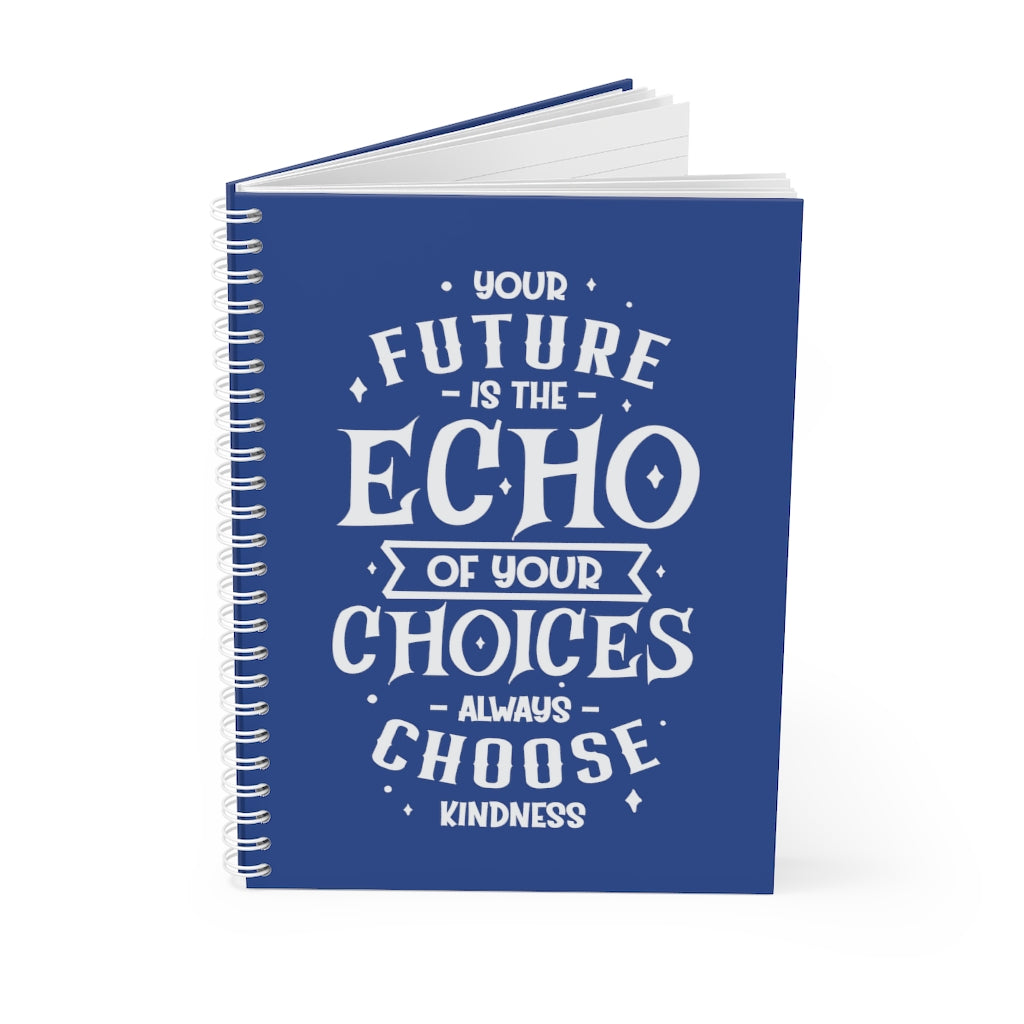 EchoVerse Spiral Notebook (Blue)