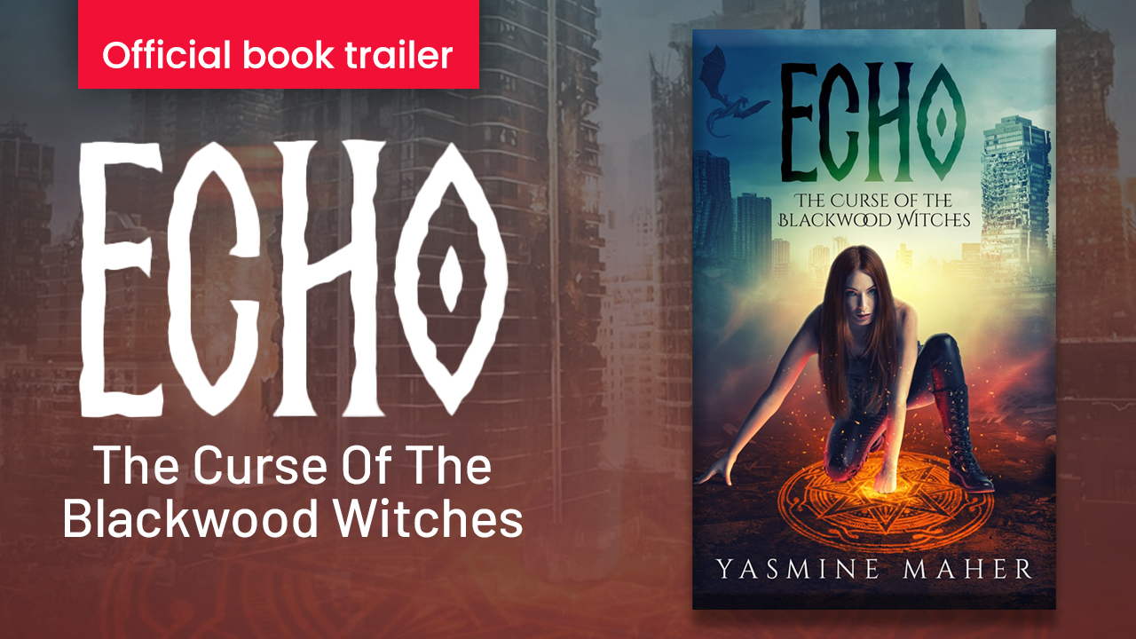 Load video: echo, the curse of the blackwood witches, book trailer, urban fantasy